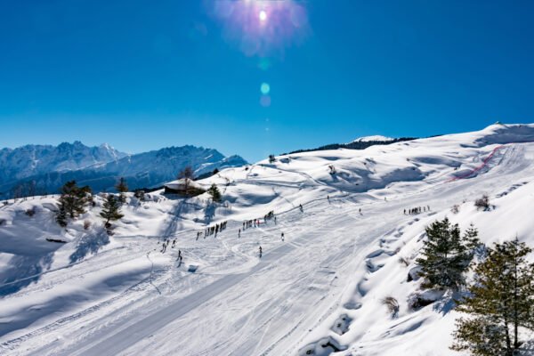 Auli ski slopes, Uttarakhand