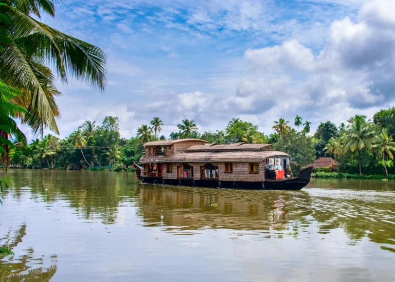 Day 4: Transfer to Alleppey → Overnight Houseboat Stay