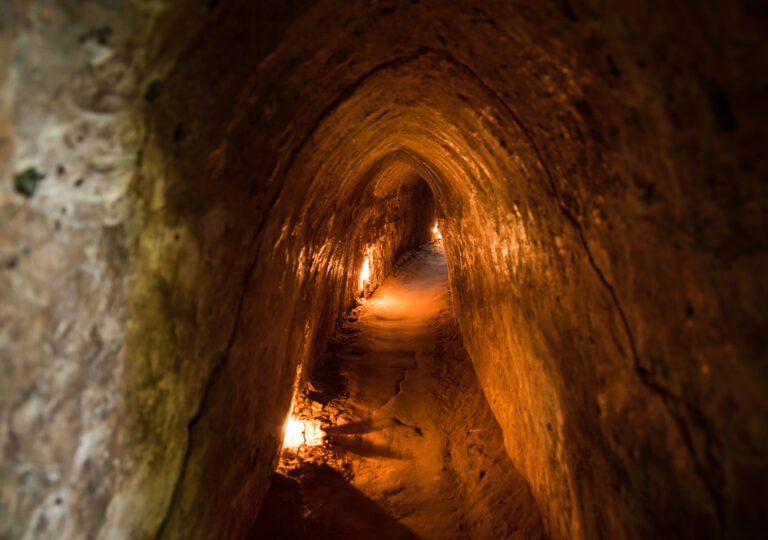 Famous,Cu,Chi,Tunnels.,Vietnam