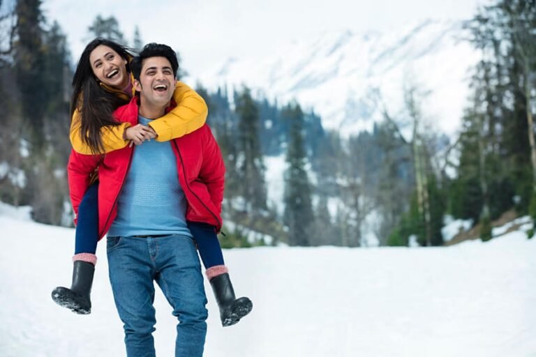 Couple in Kashmir