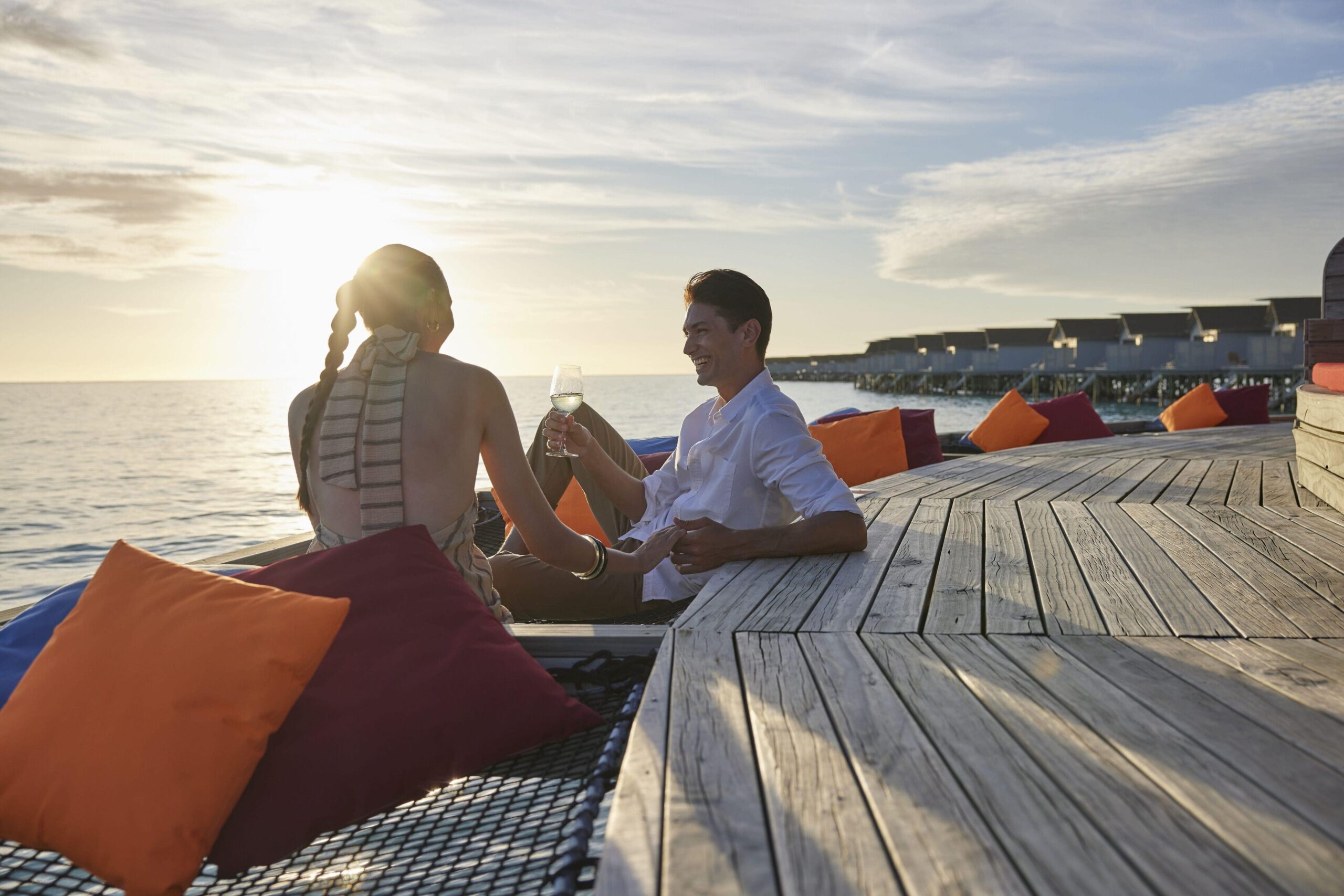 couple in centara fushi